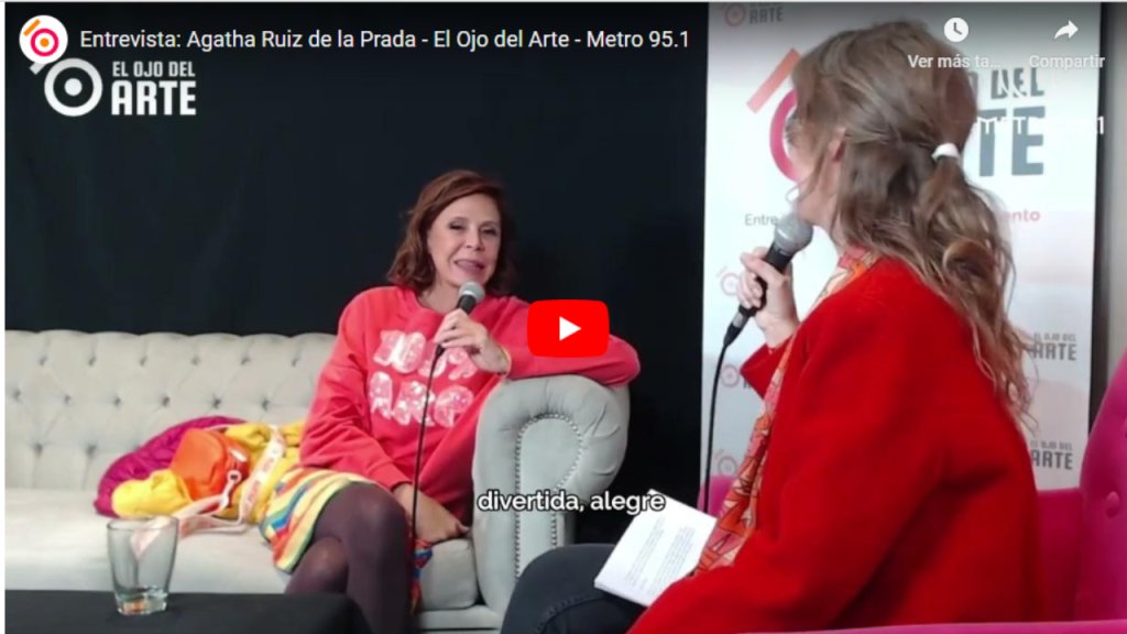 Entrevista 15/09/24: Agatha Ruiz de la Prada