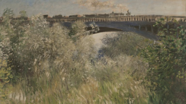 Colección MNBA: El puente de Argenteuil, de Claude Monet