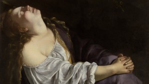 María Magdalena en éxtasis por Artemisia Gentileschi