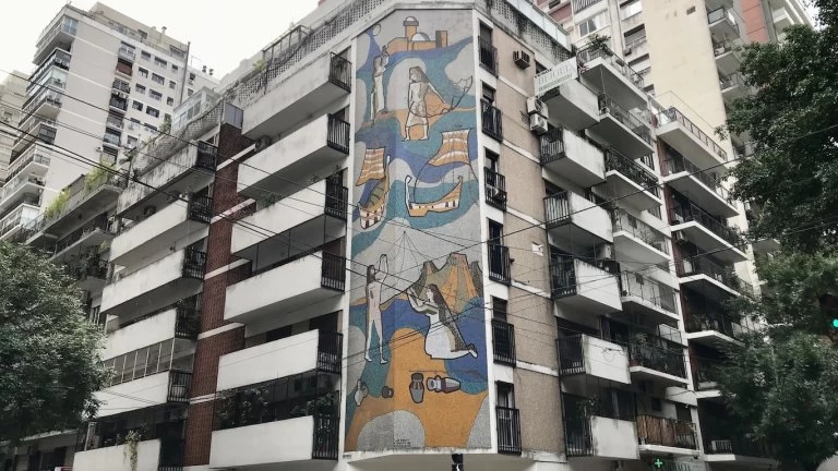 Mural Lago Kineret, de Horacio Vodovotz