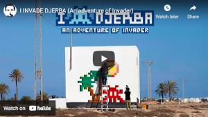 Invader invade Djerba
