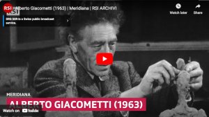 Alberto Giacometti en su estudio