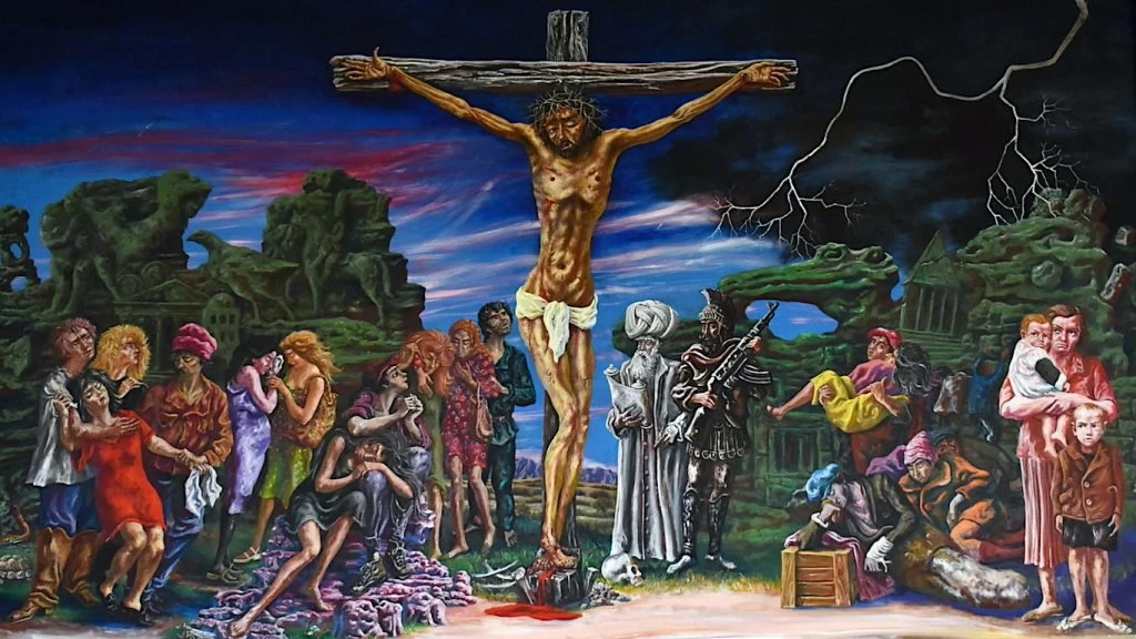 La Crucifixión y El Apocalipsis, de Antonio Berni