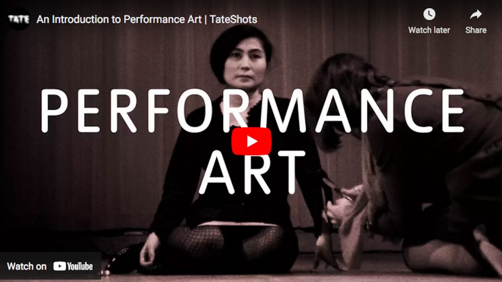 Una introducción al Performance Art