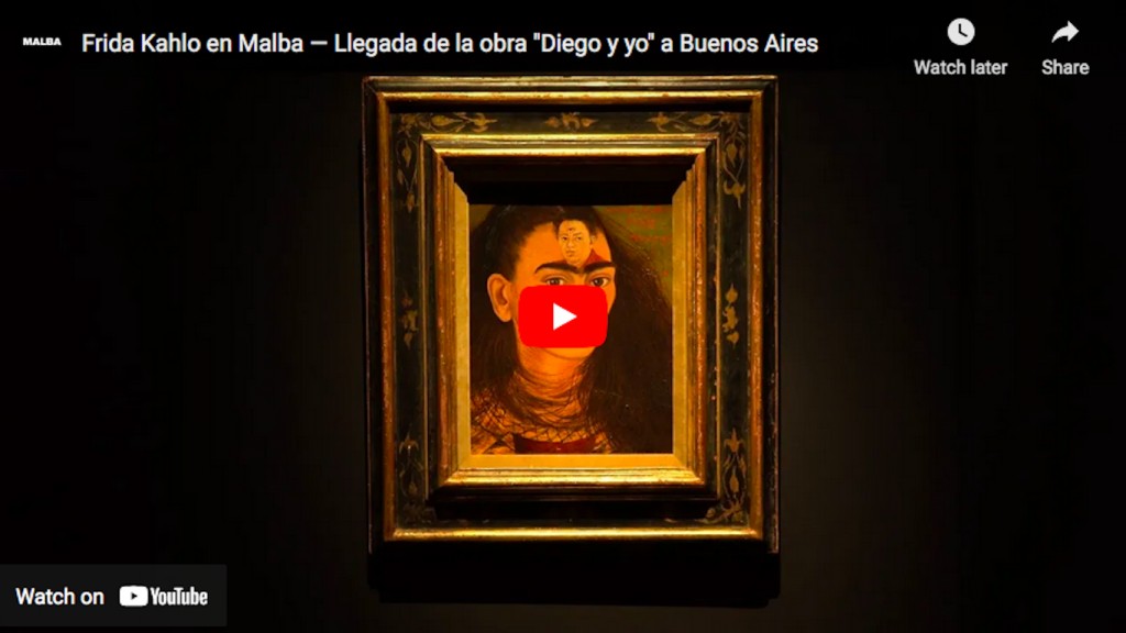 La llegada de Frida Kahlo a Malba