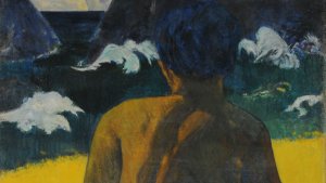 Colección MNBA: Mujer del mar, de Paul Gauguin