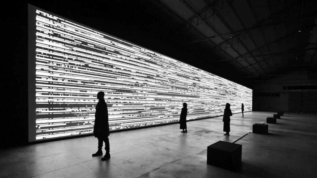 Techno, ciencia y minimalismo según Ryoji Ikeda