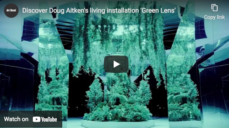 Green Lens la instalación viviente de Doug Aitken