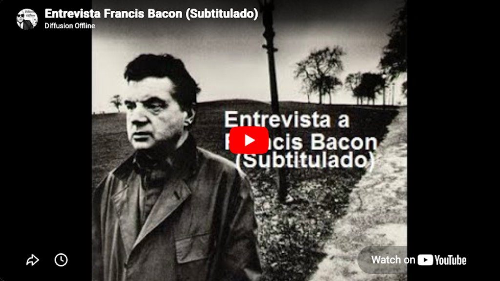 Francis Bacon: Fragments of a portrait