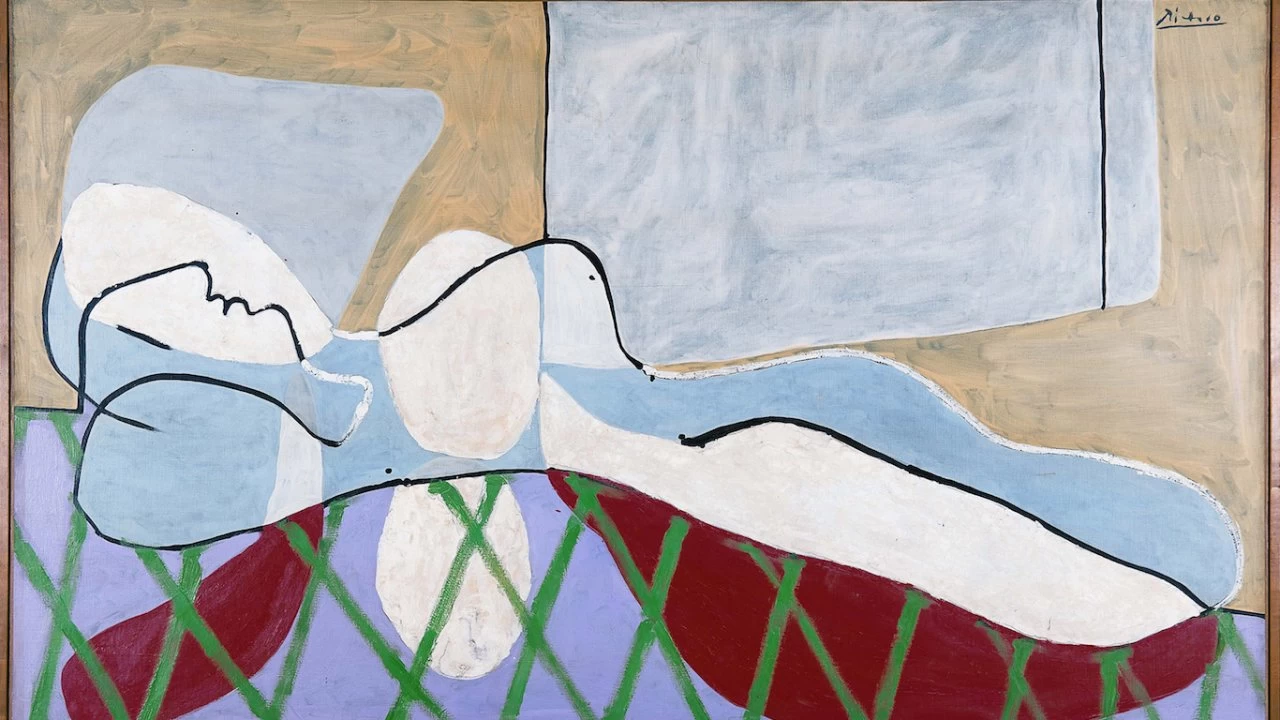Colección MNBA: Mujer acostada, de Pablo Picasso - El ojo del arte, image size:1280x720