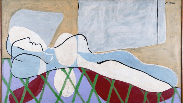 Colección MNBA: Mujer acostada, de Pablo Picasso
