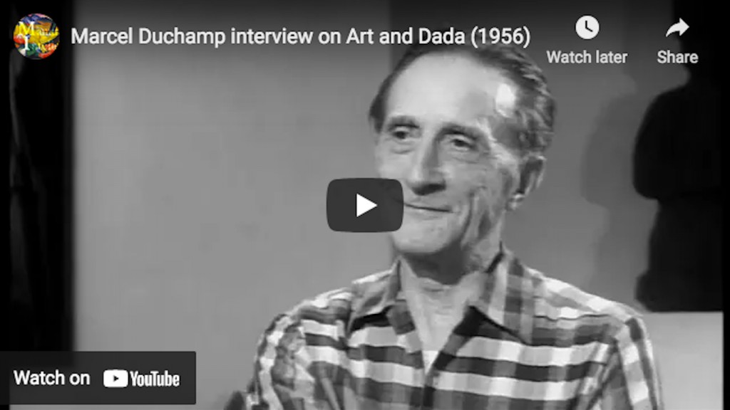 Entrevista a Marcel Duchamp sobre arte y dadá