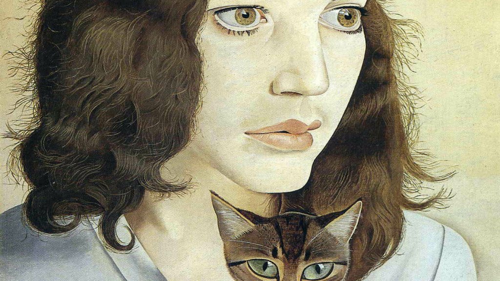 Retratos extraordinarios: Chica con un gatito, de Lucian Freud