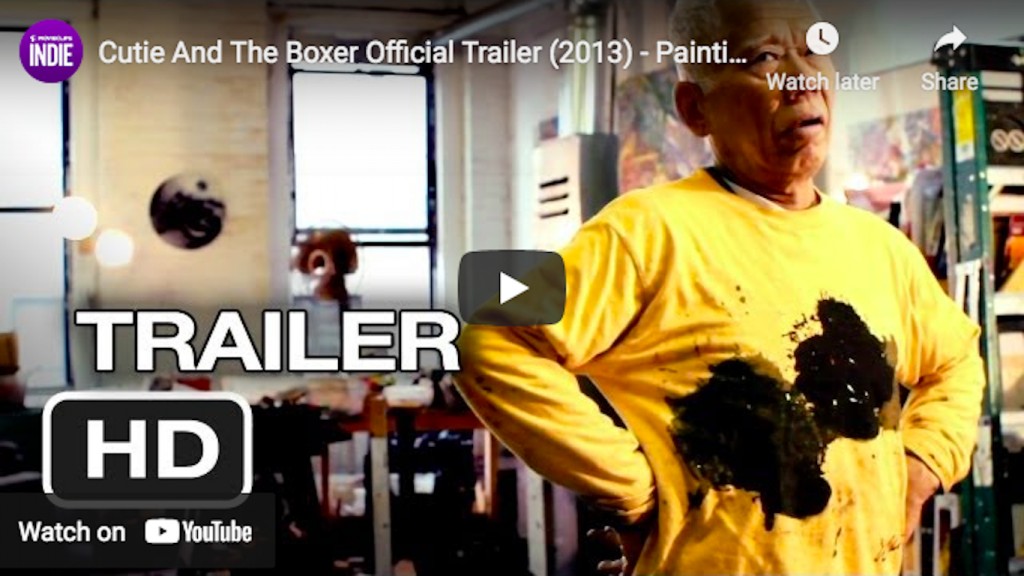 Cutie and the boxer - Trailer oficial