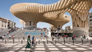 Metropol Parasol (España): los hongos gigantes de Sevilla