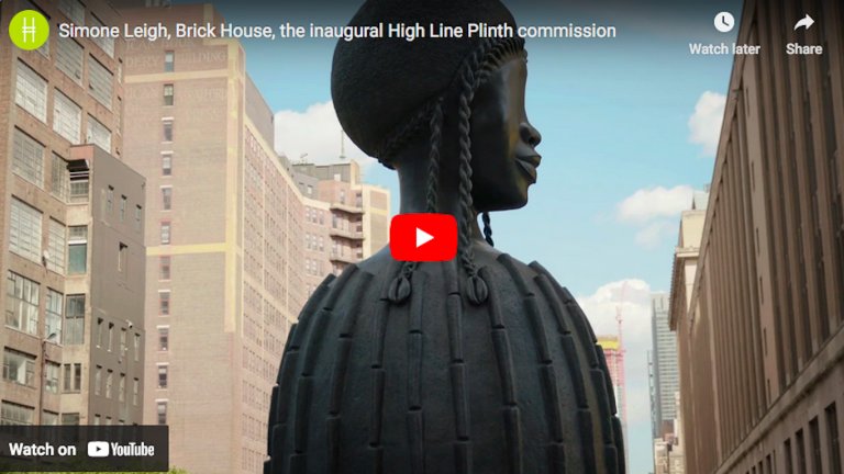 Brick House - Simone Leigh en el High Line
