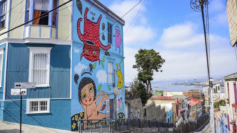 Valparaíso (Chile): capital del muralismo sudamericano