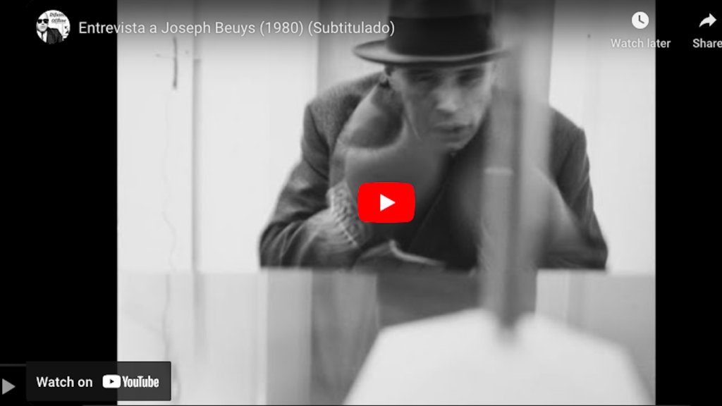 Entrevista a Joseph Beuys (1980)
