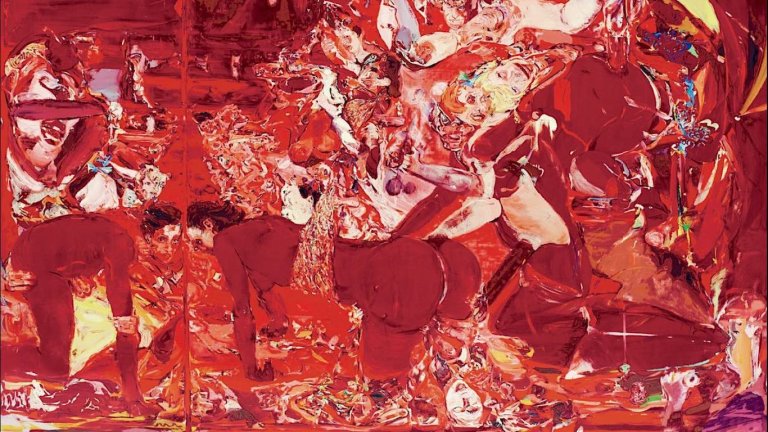 Cecily Brown: en la cornisa entre el erotismo y la abstracción