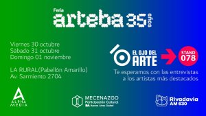 El Ojo del Arte en arteba 2026 - Charlas de arte y sustentabilidad