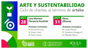 El ojo del arte: Charlas de arte y sustentabilidad + arteba 2026