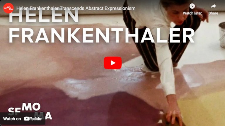 Helen Frankenthaler más allá del expresionismo abstracto