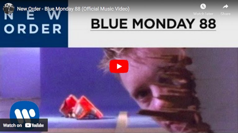 Blue Monday 88 - Dirigido por William Wegman