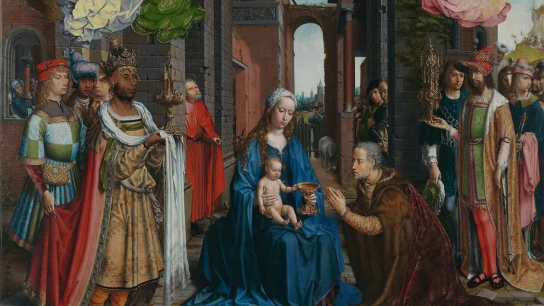Jan Gossaert: La deslumbrante tabla de "La adoración de los reyes" 