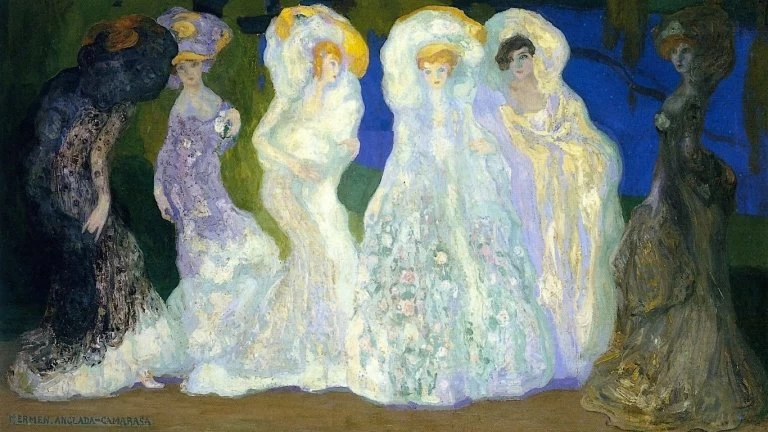 Colección MNBA: Los ópalos, de Anglada Camarasa