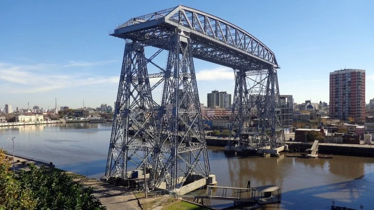 Puente transbordador Nicolás Avellaneda