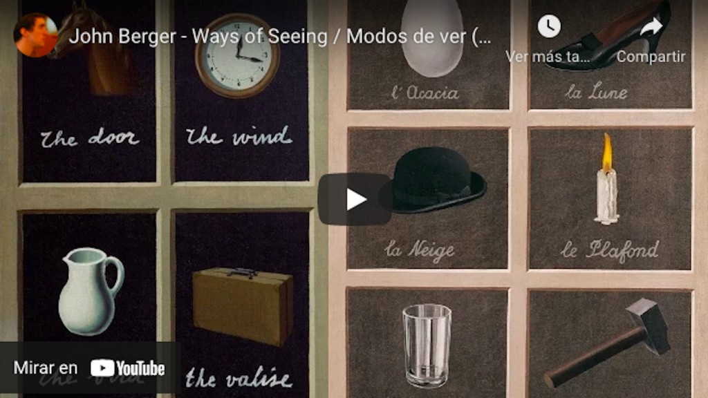 John Berger - Modos de ver