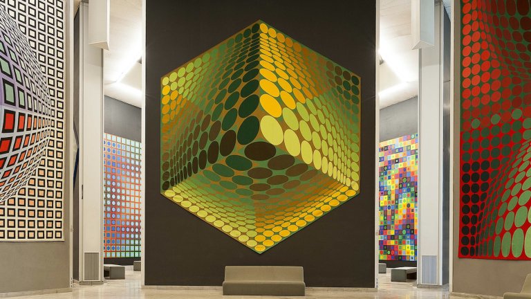Fundación Vasarely (Francia): la ciudad polícroma del futuro