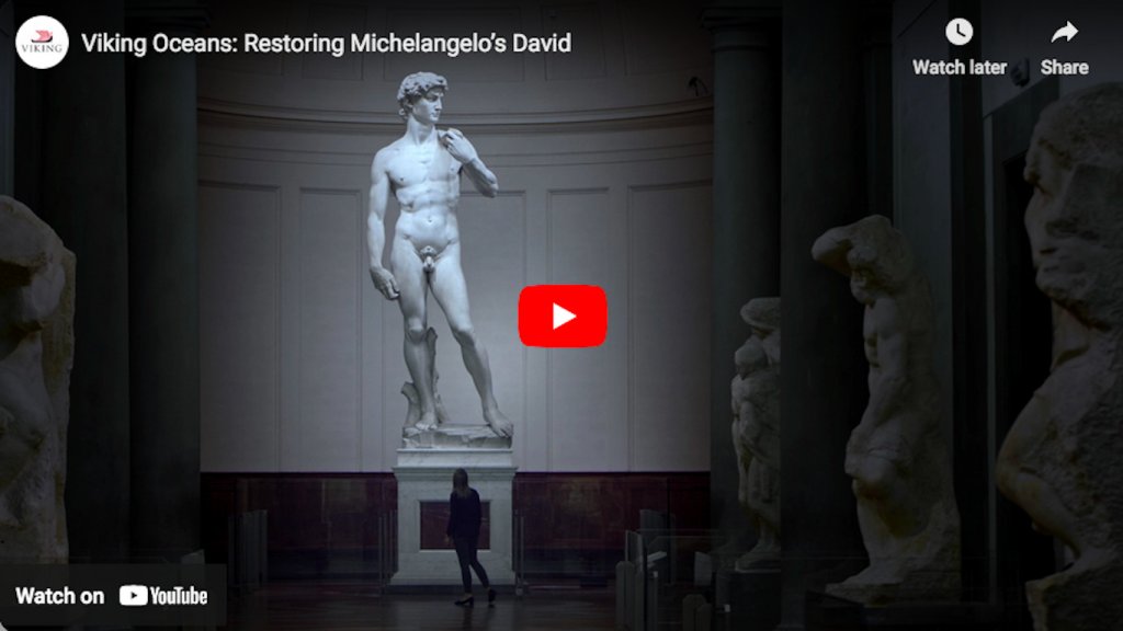 La restauración del David de Miguel Ángel
