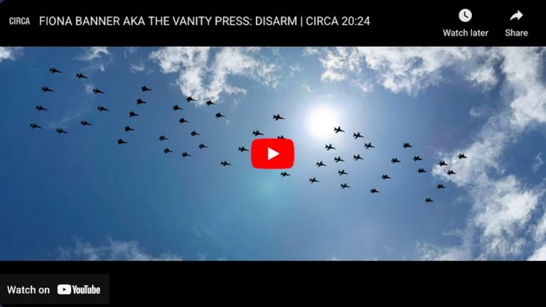 Fiona Banner aka The Vanity Press: DISARM (2024)
