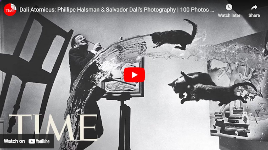 Phillipe Halsman & Salvador Dalí