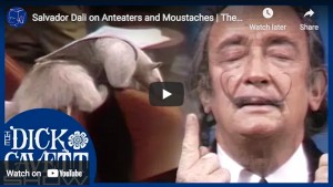 Salvador Dalí sobre bigotes y osos hormigueros